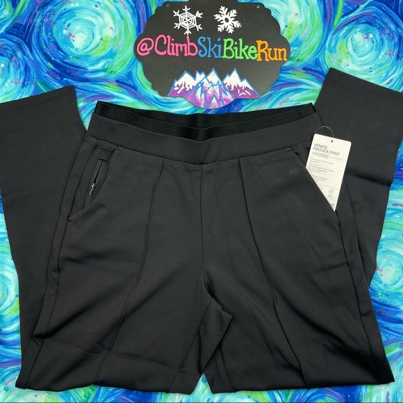 🆕 Athleta Venice Pintuck Pant Black - Picture 4 of 6